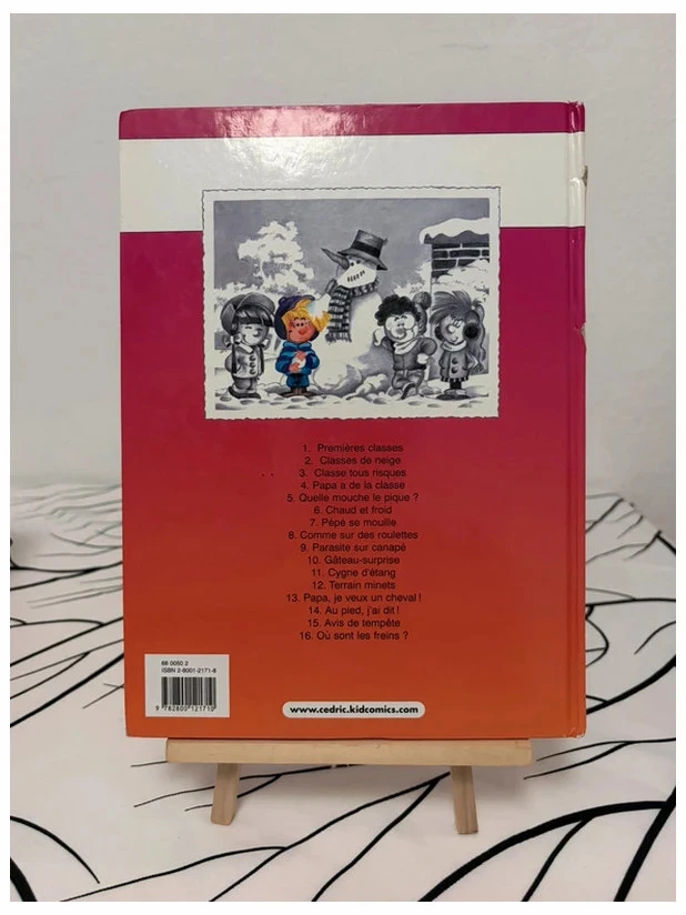 Cómic juvenil – Cédric T8 – Como sobre ruedas – Laudec & Cauvin – photo 4